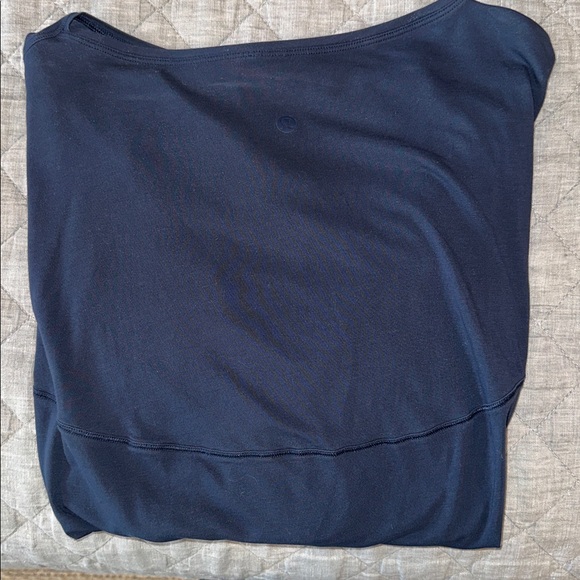 Lululemon Back In Action Long Sleeve - Navy - Picture 6 of 6